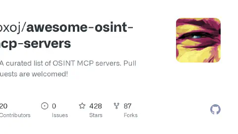 GitHub - soxoj/awesome-osint-mcp-servers: 🔌 A curated list of OSINT MCP servers. Pull requests are welcomed!