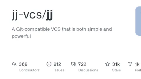 GitHub - jj-vcs/jj: A Git-compatible VCS that is both simple and powerful