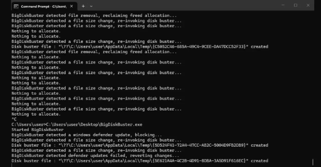 Researcher Drops BigDiskBuster Zero-Day PoC That Blocks Microsoft Defender Updates