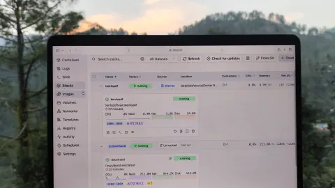 I stopped recommending Portainer as a Docker UI after its recent update policy, and moved to this simple tool instead