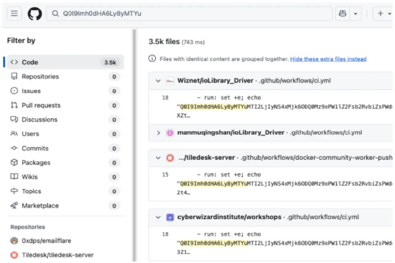 Lire l attaque megalodon infecte plus de 5 000 depots github
