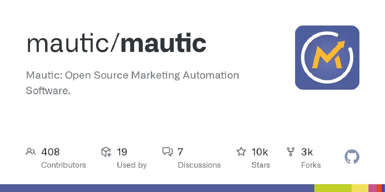 GitHub - mautic/mautic: Mautic: Open Source Marketing Automation Software.