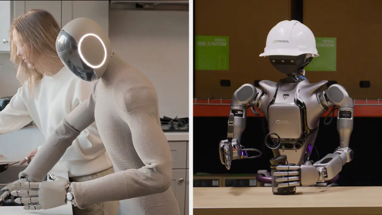 Actualite je s appelle gr00t nvidia lance un modele ia qui transforme les robots humanoides en travailleurs polyvalents