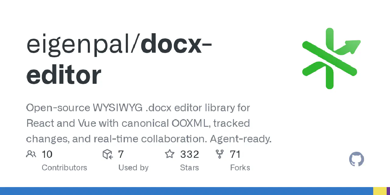 Docx js editor