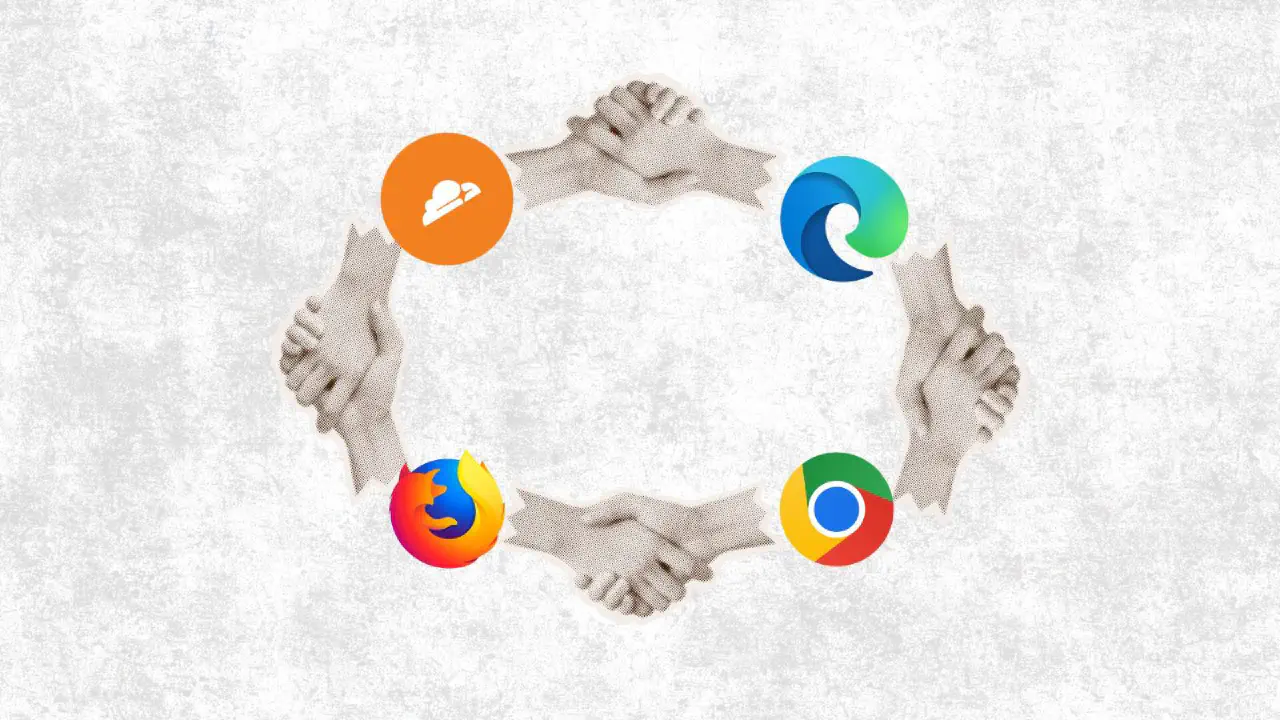 Cloudflare firefox chrome et microsoft edge sallient pour creer pact un protocole qui veut en finir avec les captcha