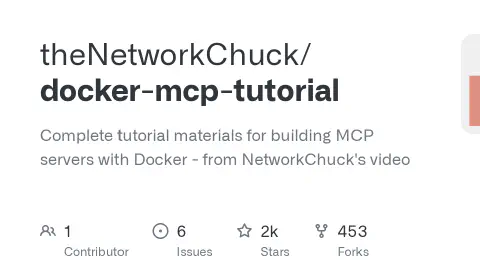 Docker mcp tutorial