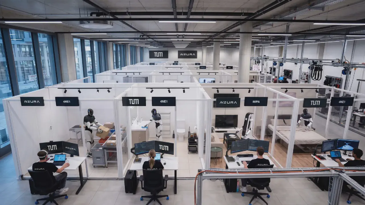 Worlds largest humanoid robot training center
