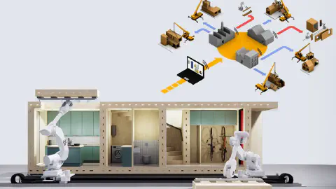 $300,000 robotic micro-factories pump out custom-designed homes
