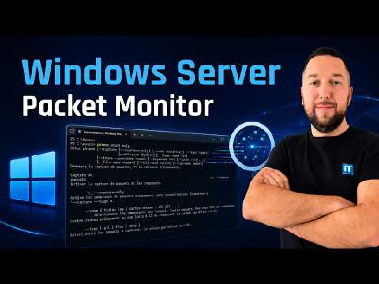 L'analyseur réseau intégré à Windows Server que personne n'utilise