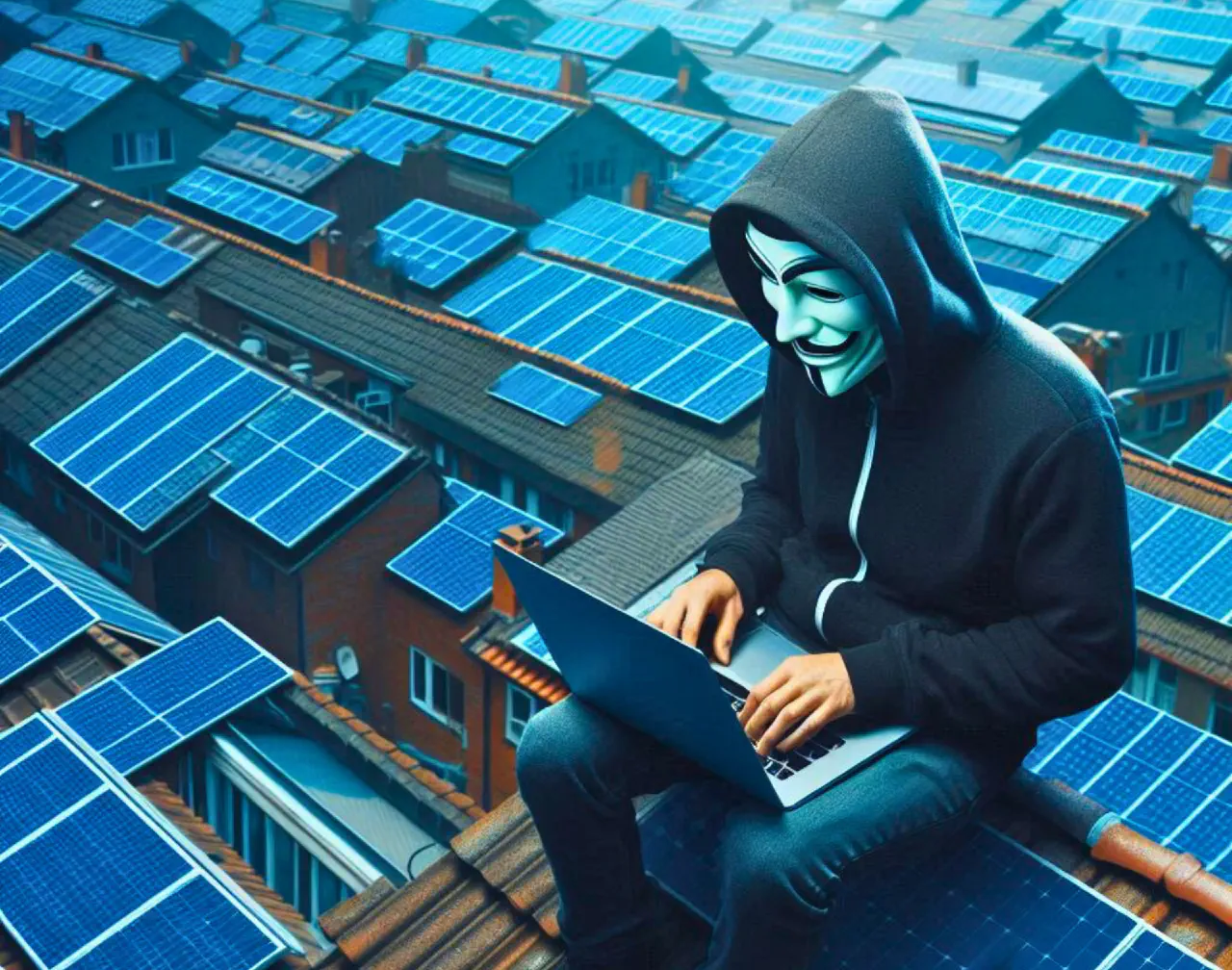 Des millions de panneaux solaires pirates par un gentil hacker explications