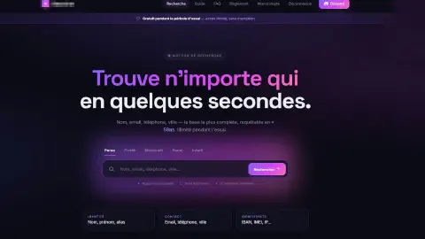 Info franceinfo nom adresse iban un moteur de recherche gratuit devoile des millions de donnees confidentielles des francais