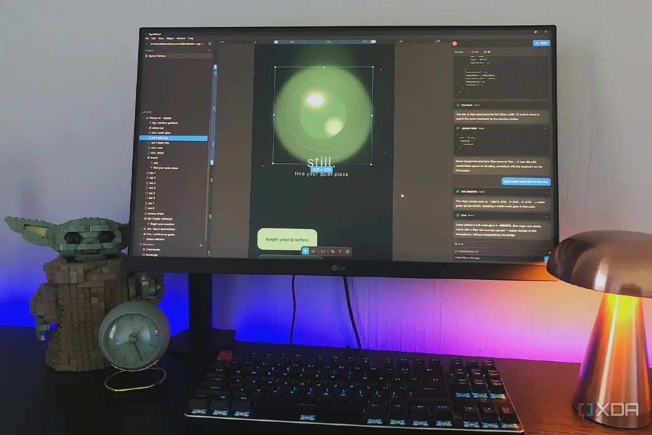 Ditched figma for open source tool ai does what figma cant